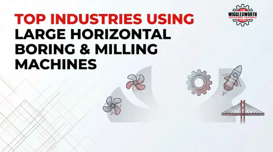 Top Industries Using Large Horizontal Boring & Milling Machines