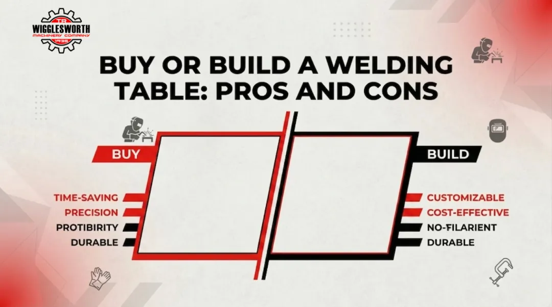 Buy or Build a Welding Table: Pros and Cons
