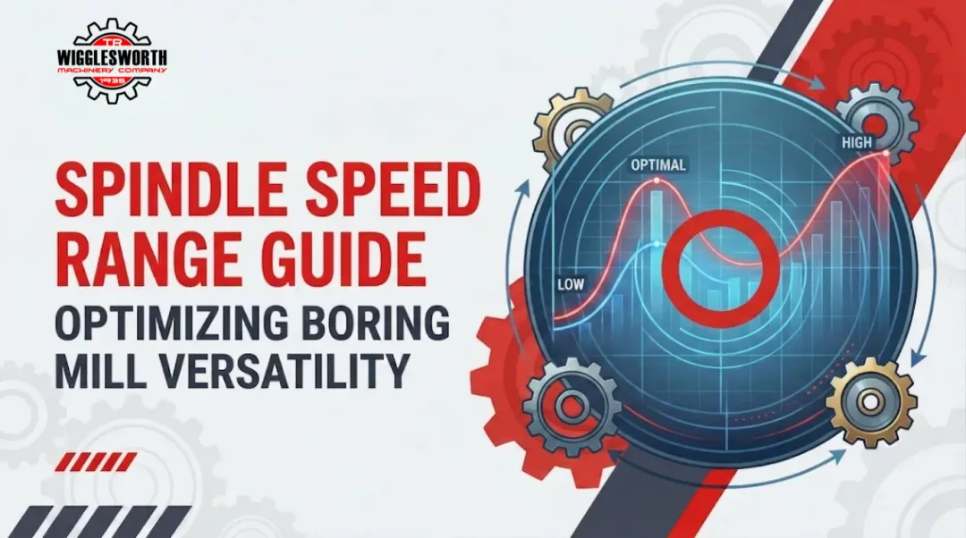 Spindle Speed Range Guide: Optimizing Boring Mill Versatility