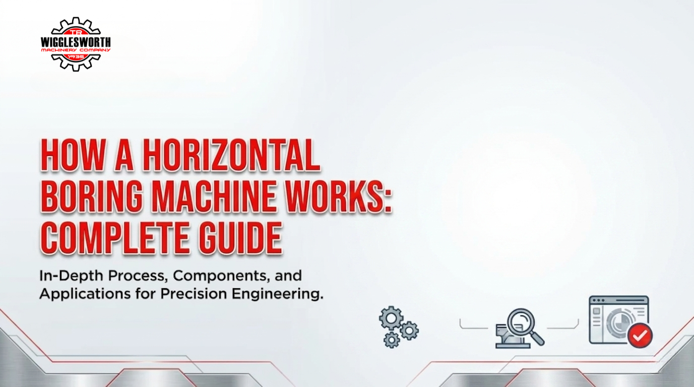 How a Horizontal Boring Machine Works: Complete Guide