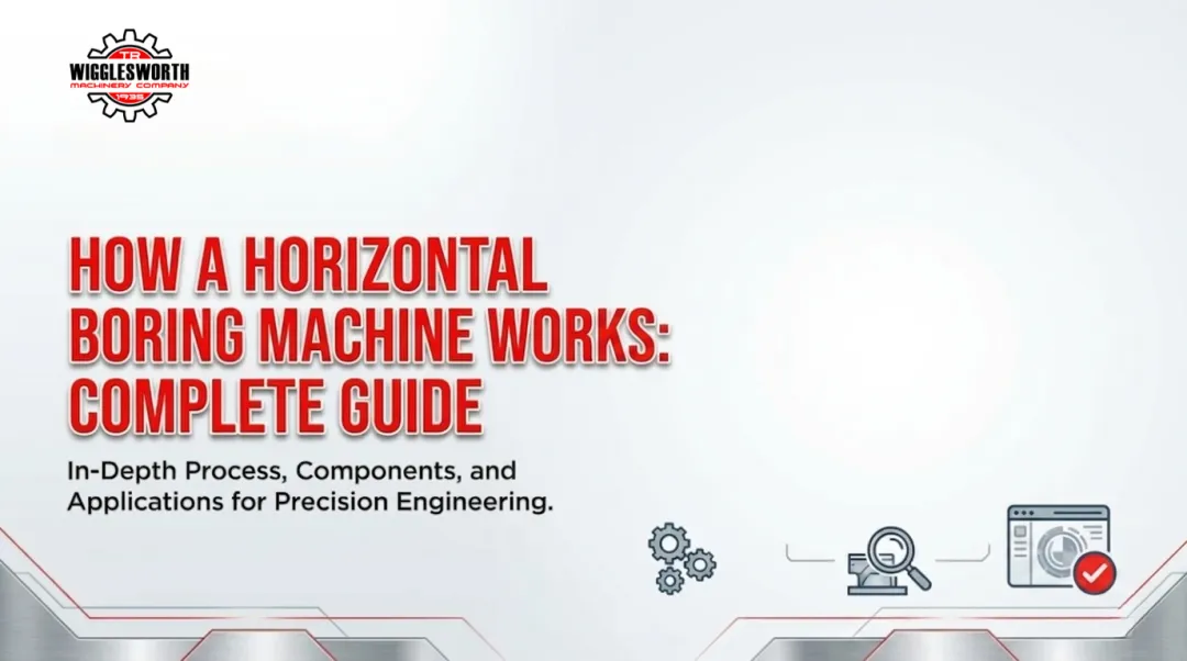 How a Horizontal Boring Machine Works: Complete Guide
