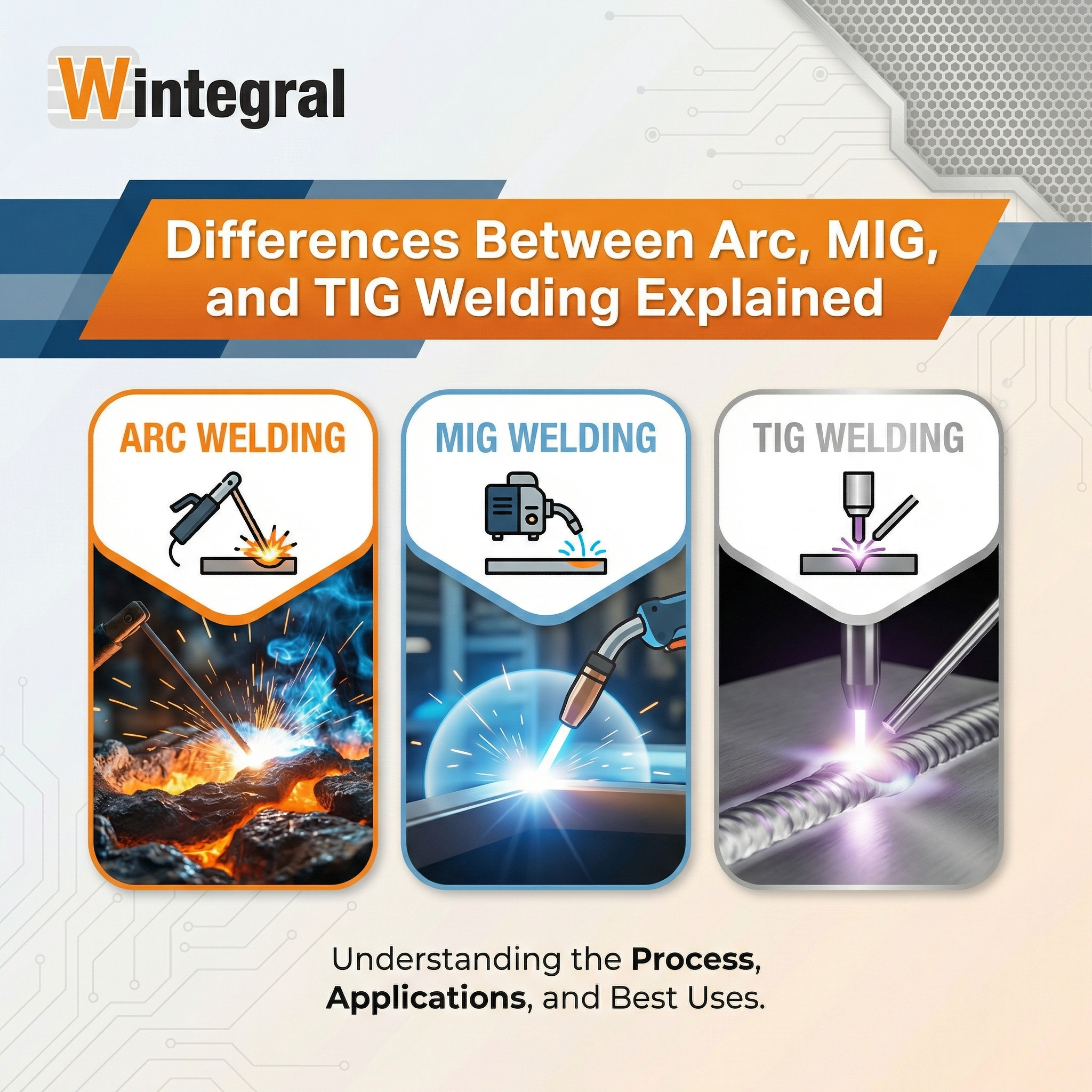 Differences Between Arc, MIG, and TIG Welding Explained