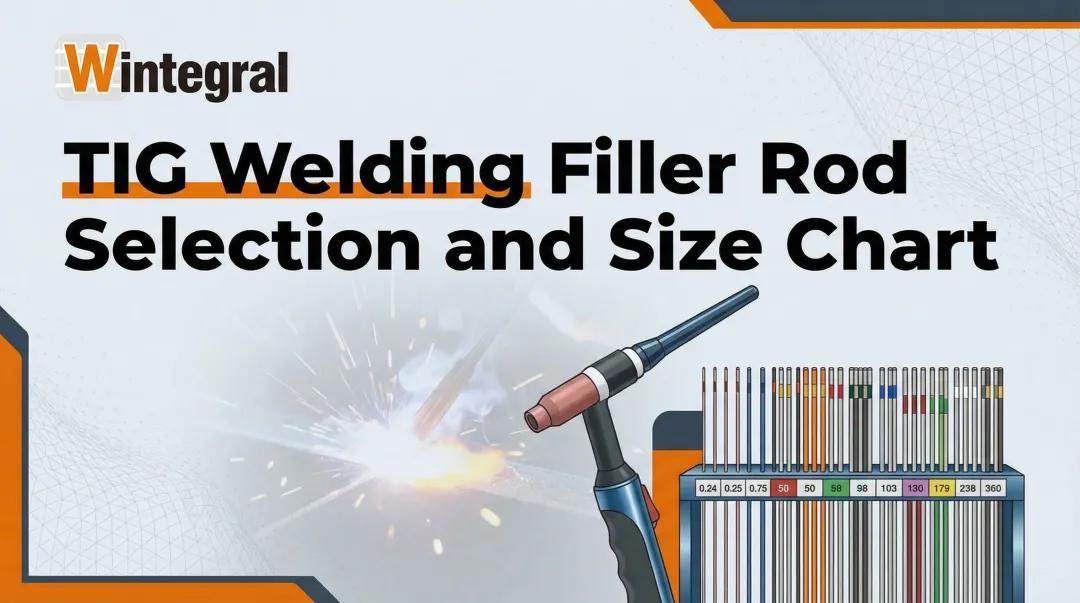 Cover image for TIG Welding Filler Rod Selection and Size Chart