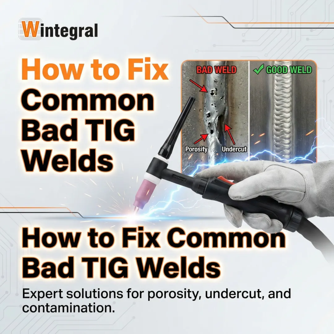 How to Fix Common Bad TIG Welds