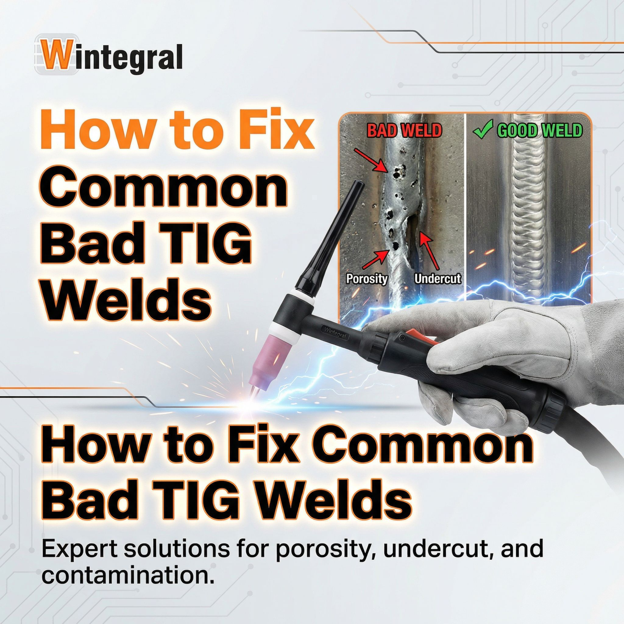 How to Fix Common Bad TIG Welds