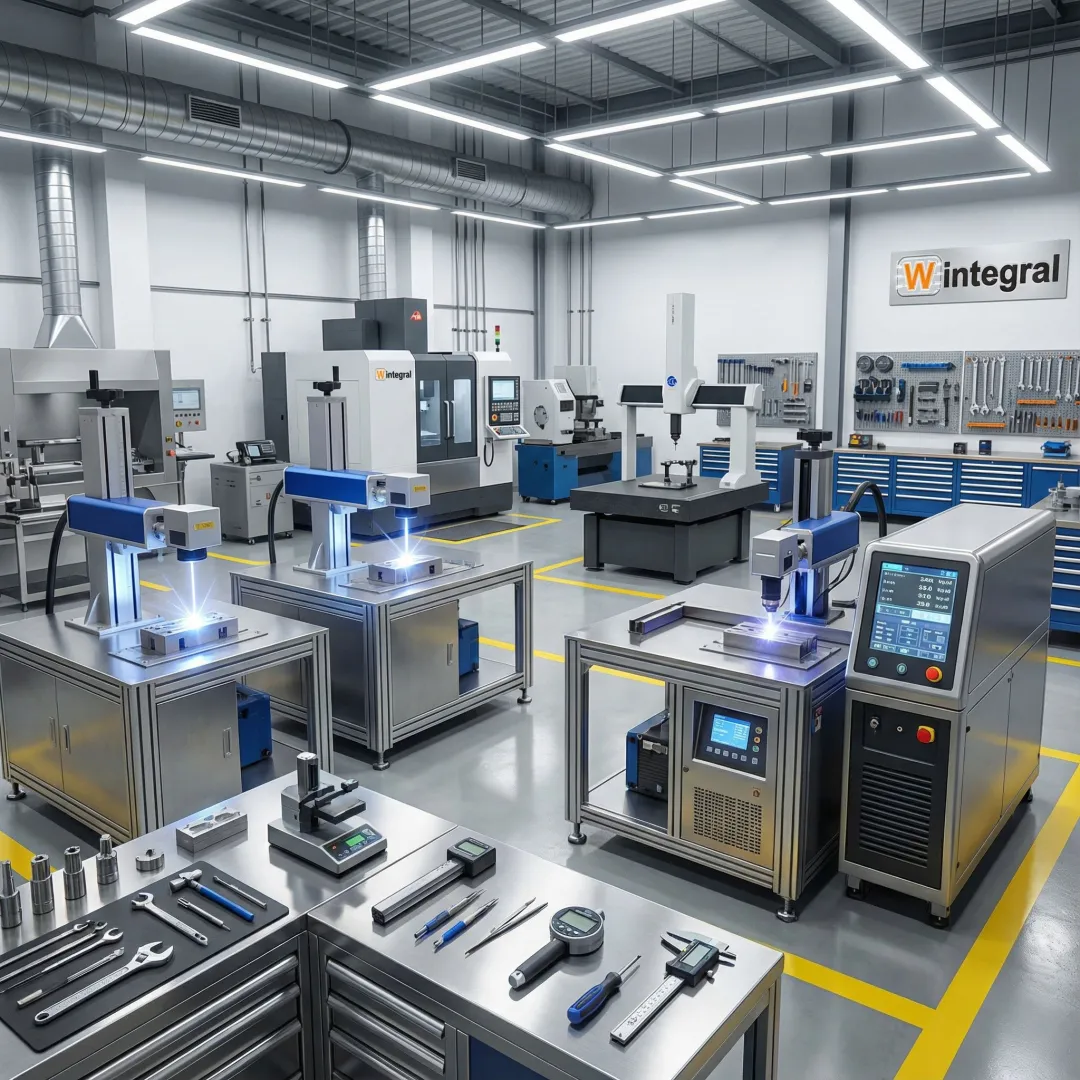 Multi-process welding repair facility with laser and micro-plasma welding equipment