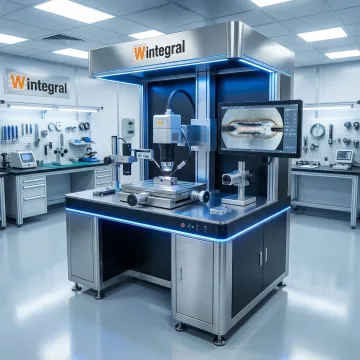 Advanced precision welding equipment with microscope positioning system