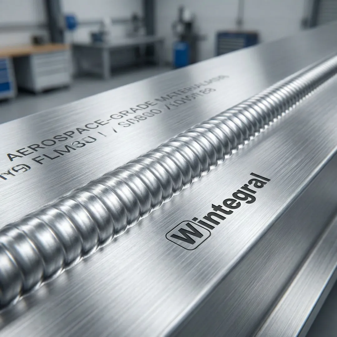 Close-up view of precision TIG weld on aerospace aluminum structural joint