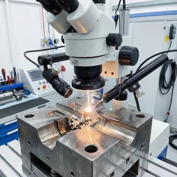 Industrial micro-welding equipment repairing precision mold