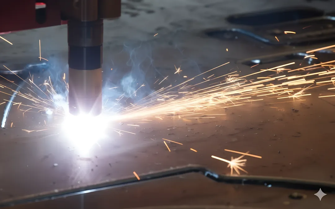 Precision micro GTAW welding operation on miniature aerospace component