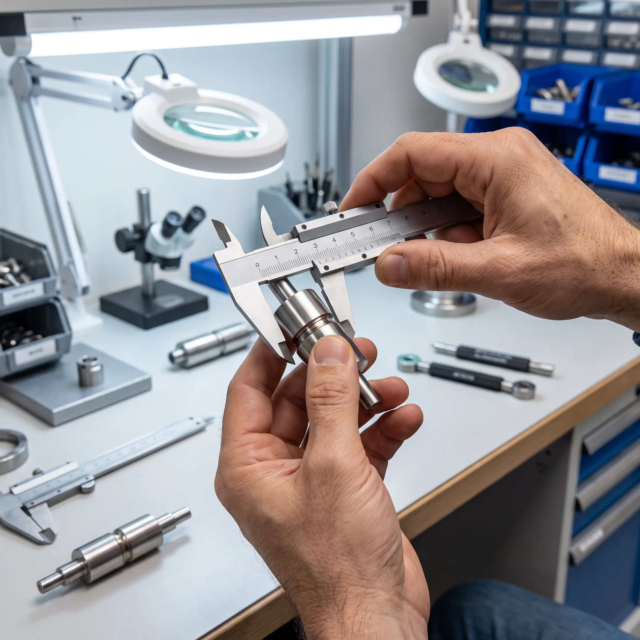 Precision weld inspection of an aerospace alloy part