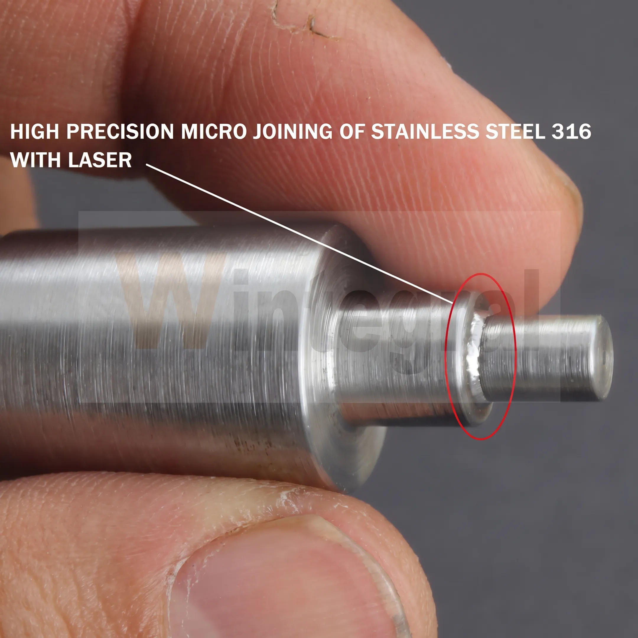 Micro laser welding of a precision sensor housing