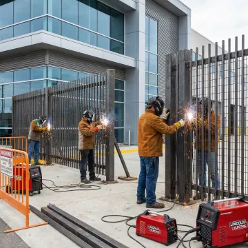 Commercial Fence Installation Services Professional