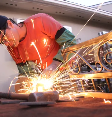 Andy Garza, Owner and Lead Welder at Pacific Wood and Iron
