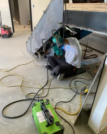 NADCAP certified laser welding process in clean manufacturing environment