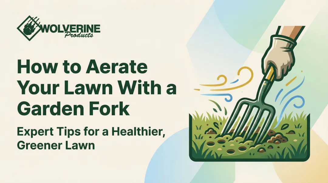 How to Aerate Your Lawn With a Garden Fork