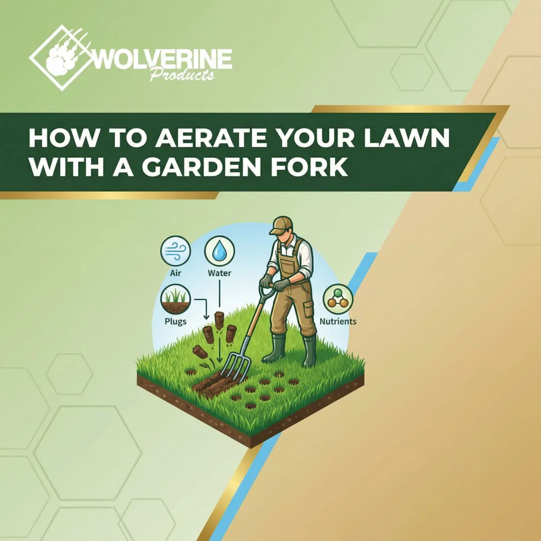 How to Aerate Your Lawn With a Garden Fork