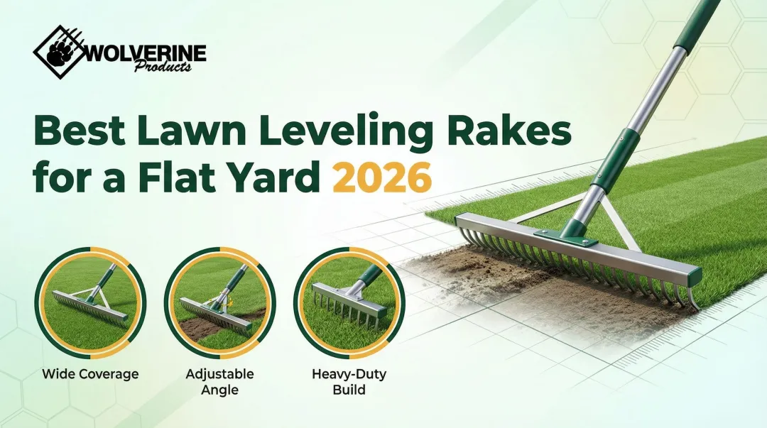 Best Lawn Leveling Rakes for a Flat Yard 2026