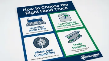 Four key criteria for choosing a professional nursery hand truck selection guide
