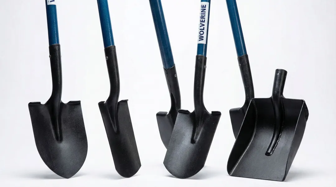 Wolverine Tools professional chromoly steel trenching shovel and drainage spade product lineup