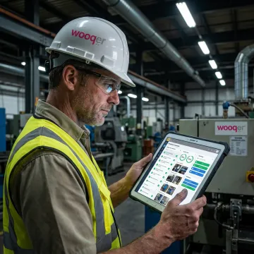 Digital safety inspection software dashboard