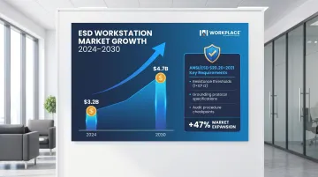 ESD workstation market growth forecast from 2024 to 2030 with compliance standards