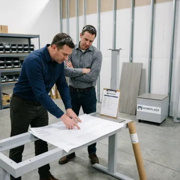 Lab furniture installation planning