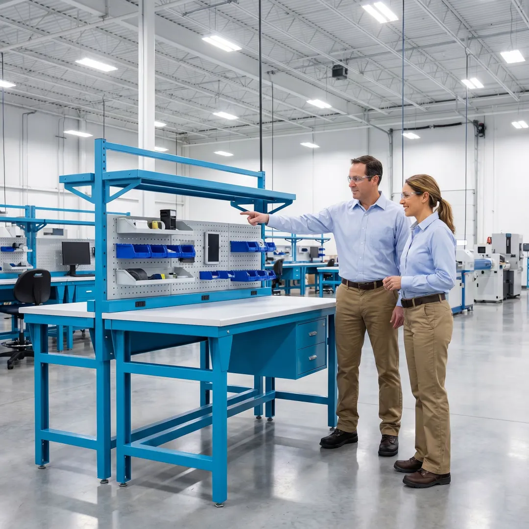 Custom Industrial Workstation Engineering Service | Built in USA