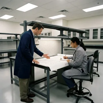 R&D Lab Design & Furniture Installation Services
