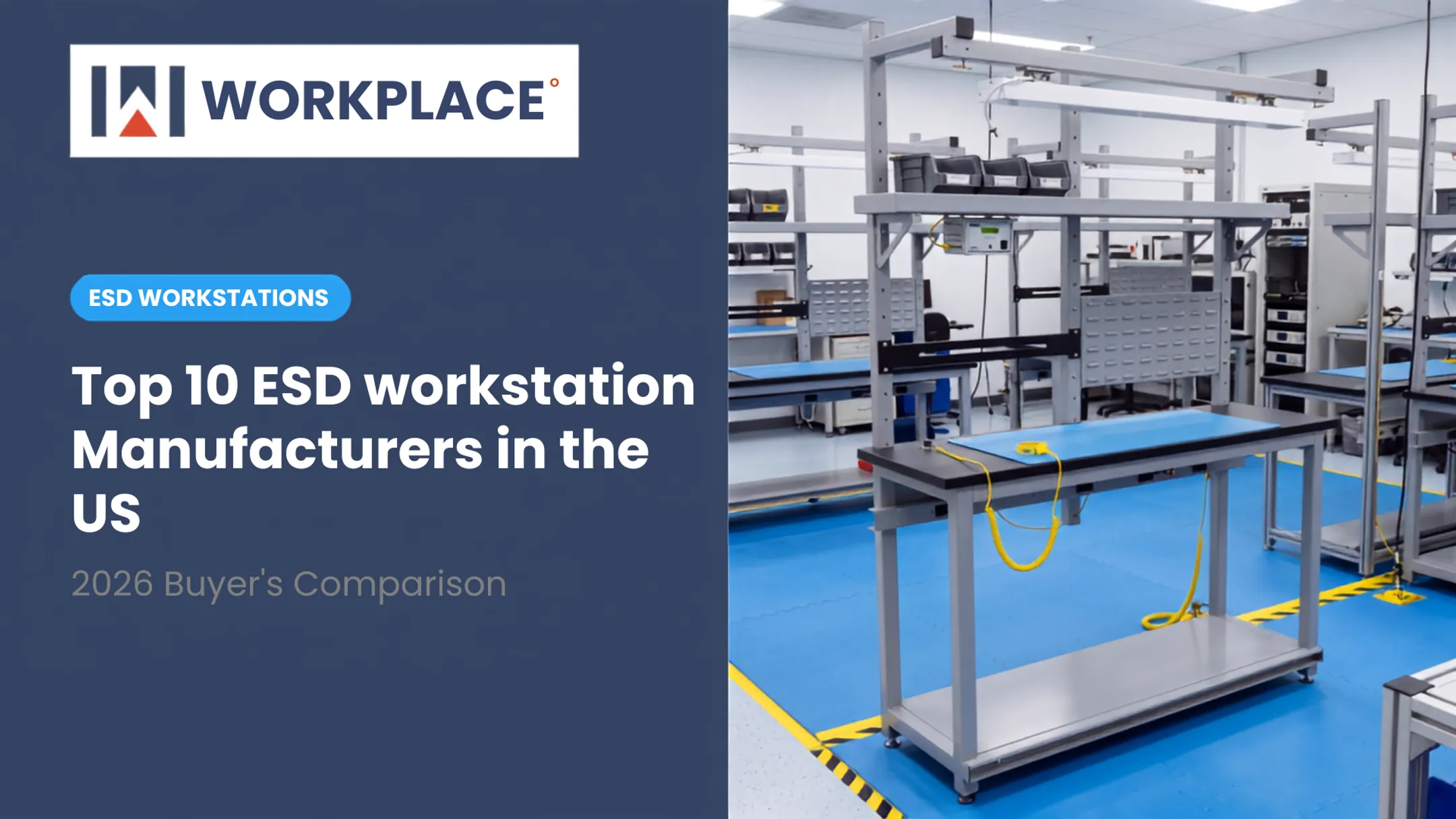 Top 10 ESD Workstation Manufacturers in the US (2026)