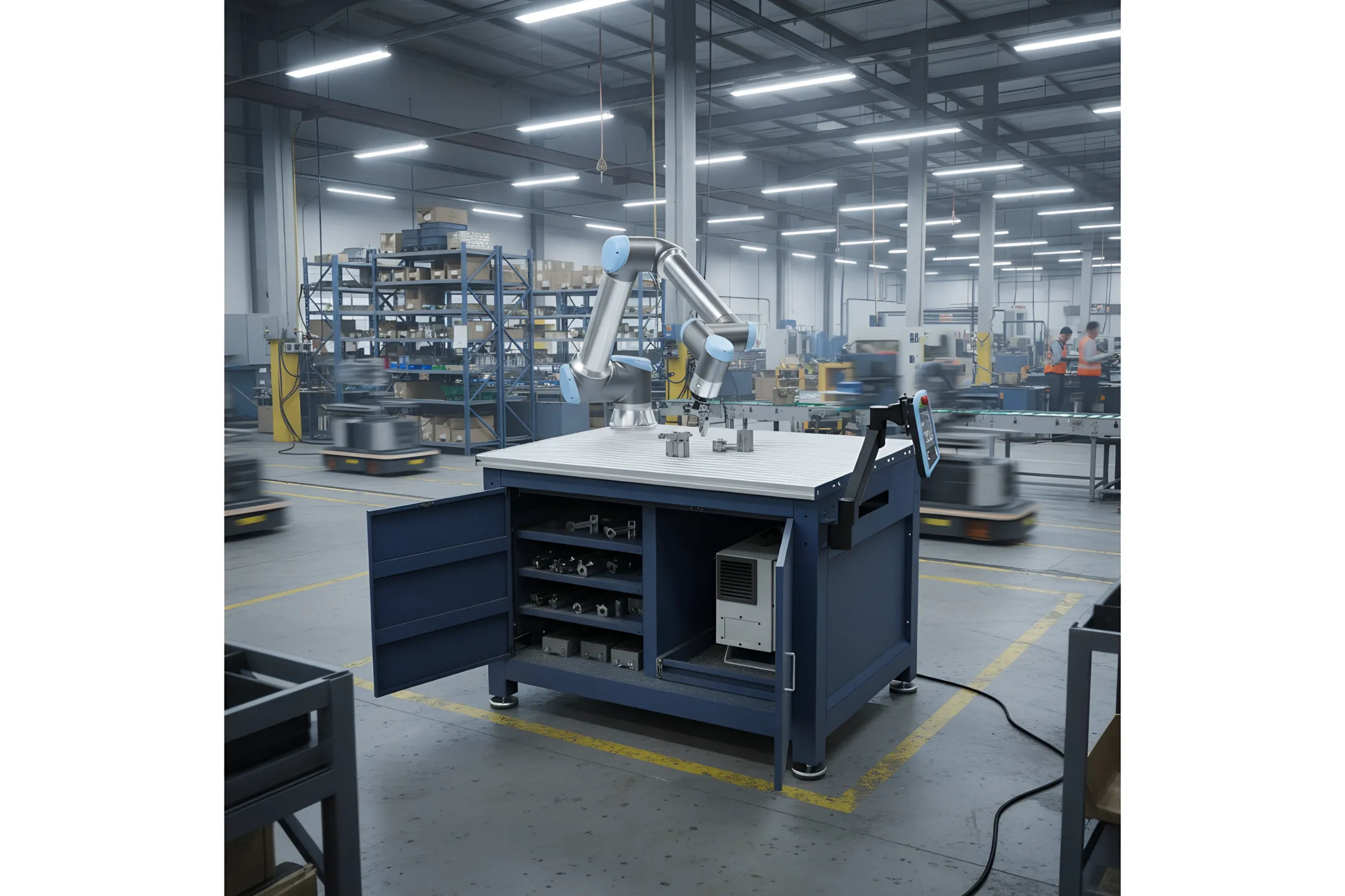 Robotic Workstation Manufacturer — Automation-Ready Platforms with UR Integration