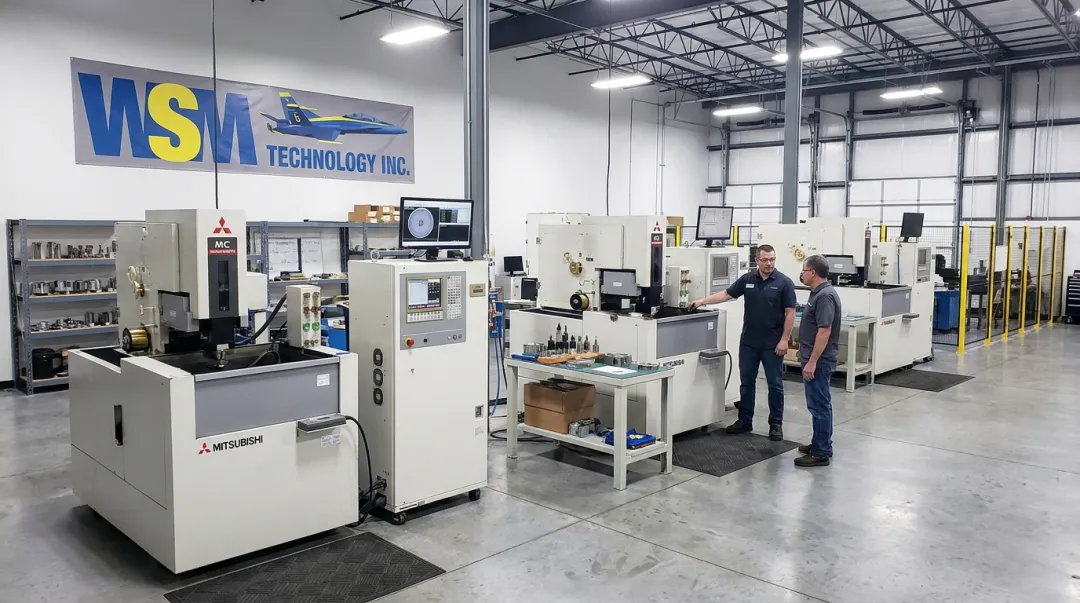 WSM Technology sinker EDM equipment demonstration center in Rootstown Ohio