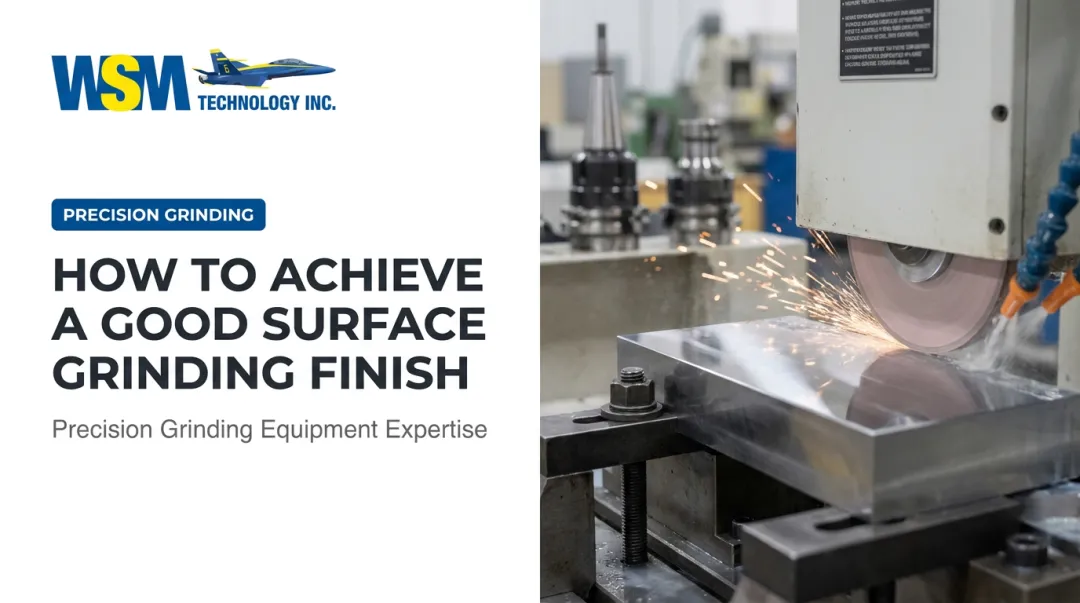 How to Achieve a Good Surface Grinding Finish