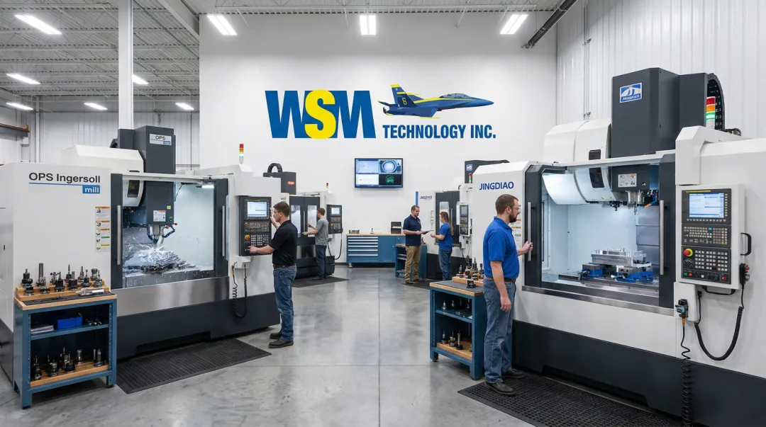 WSM Technology Demonstration Center in Rootstown Ohio with high-speed machining centers