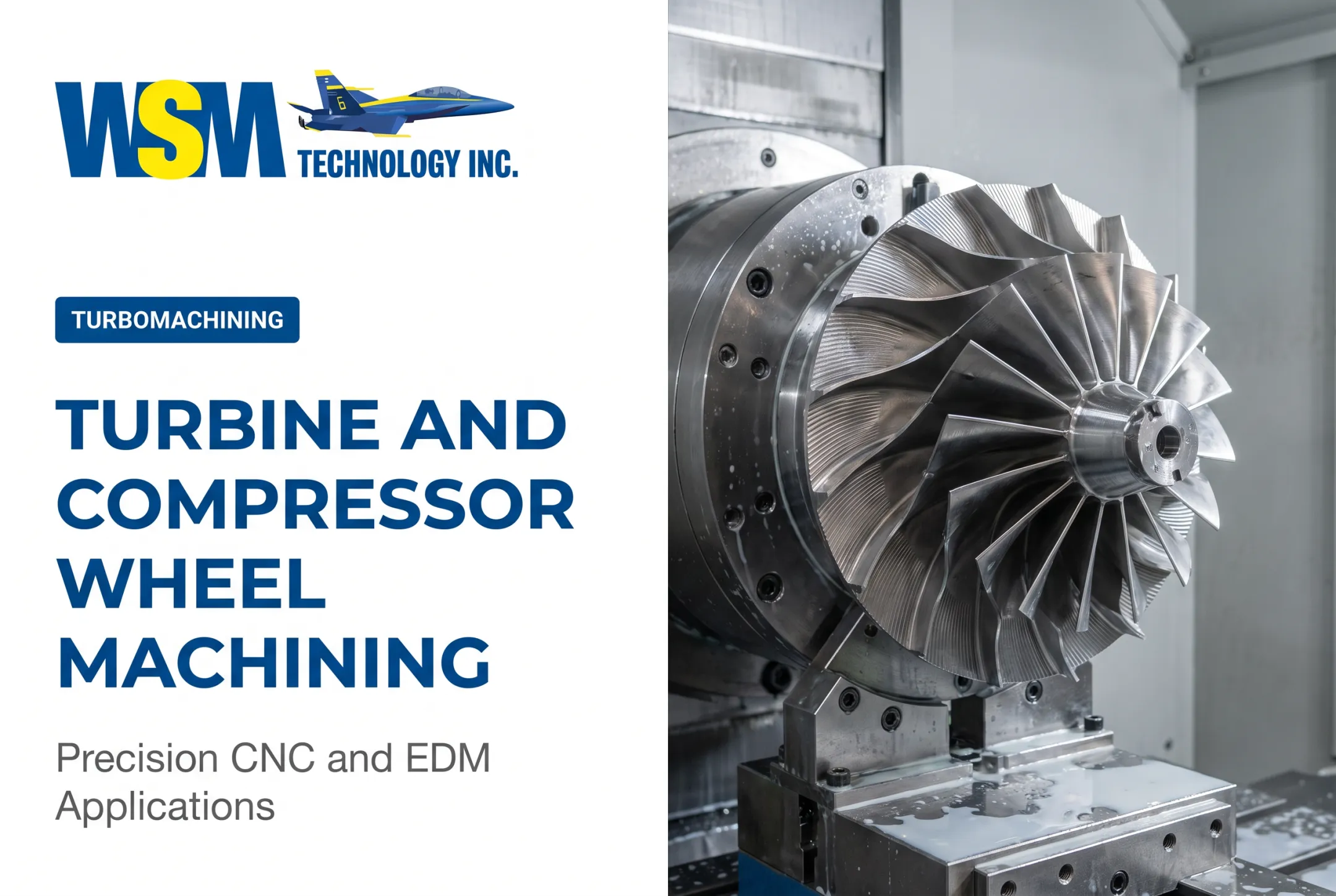 Turbine and Compressor Wheel Machining