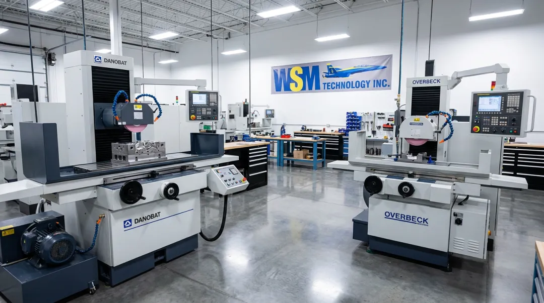 WSM Technology surface grinding line equipment from Danobat and Overbeck