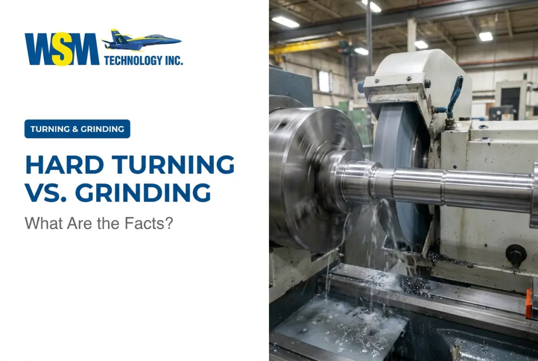 Hard Turning vs. Grinding: What Are the Facts?