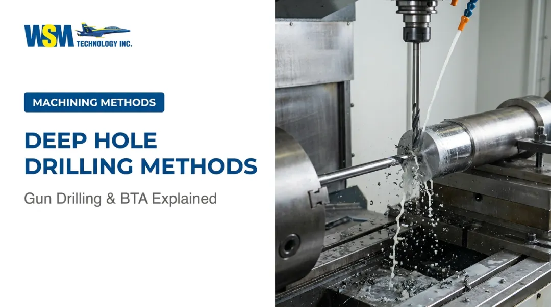 Deep Hole Drilling Methods: Gun Drilling & BTA Explained