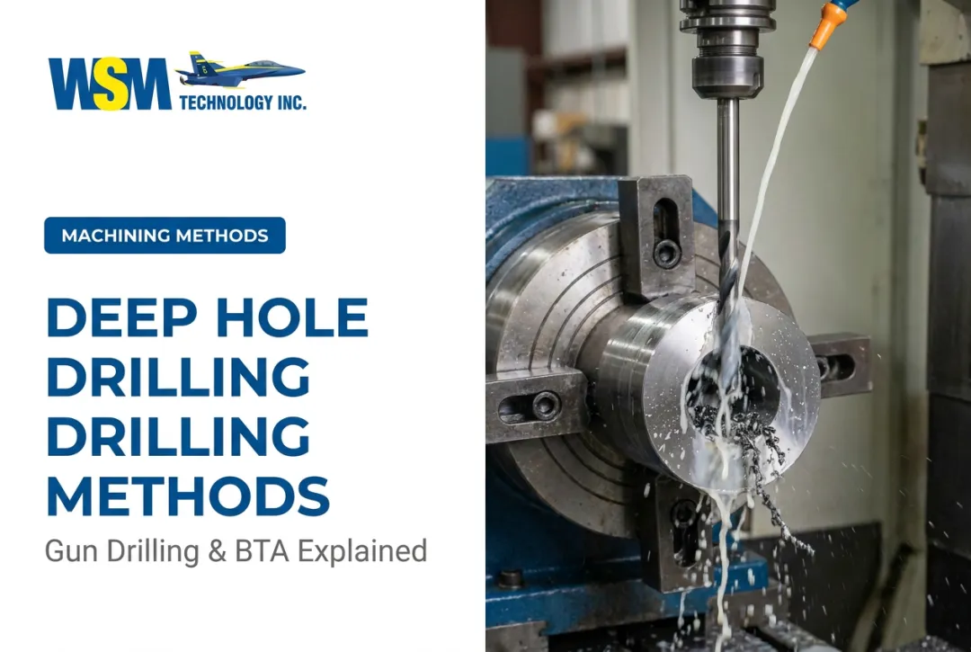 Deep Hole Drilling Methods: Gun Drilling & BTA Explained