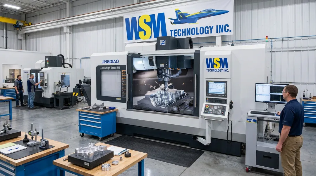 JINGDIAO high speed milling machine in WSM Technology demonstration center Rootstown Ohio