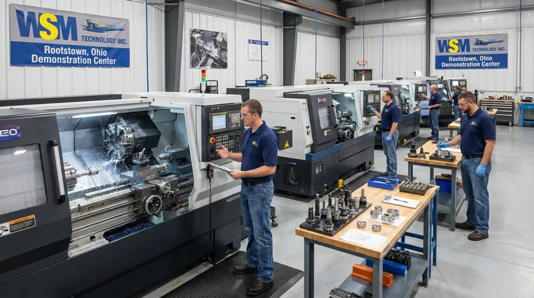 WSM Technology Demonstration Center CNC lathes for hard turning trials