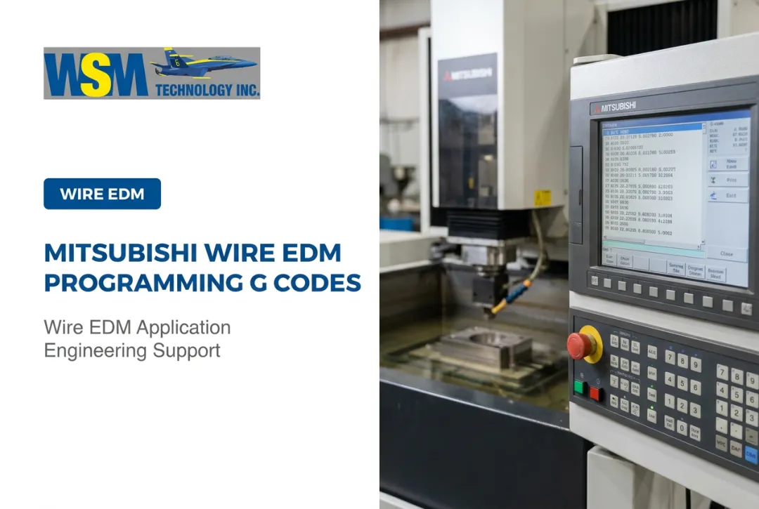 Mitsubishi Wire EDM Programming G Codes