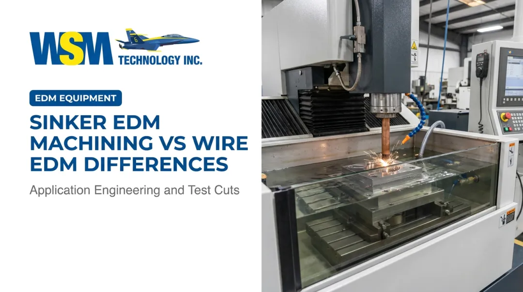 Sinker EDM Machining vs Wire EDM Differences