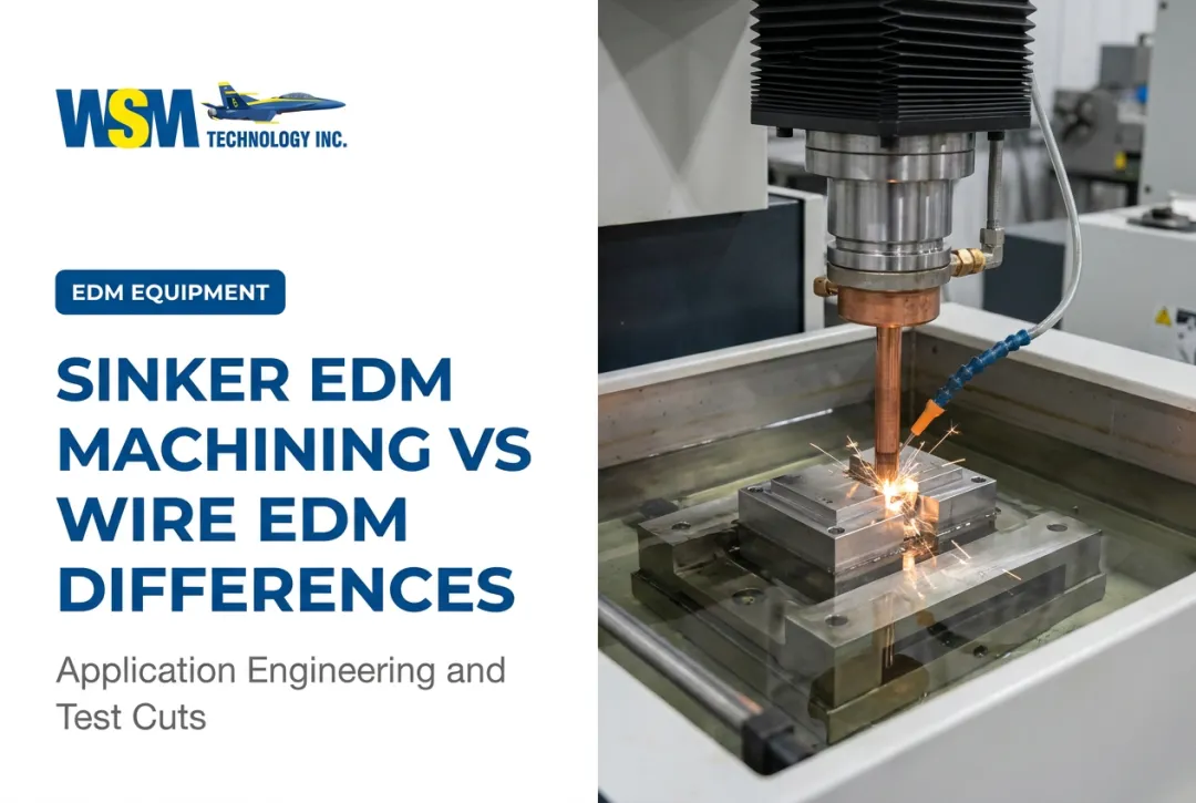 Sinker EDM Machining vs Wire EDM Differences
