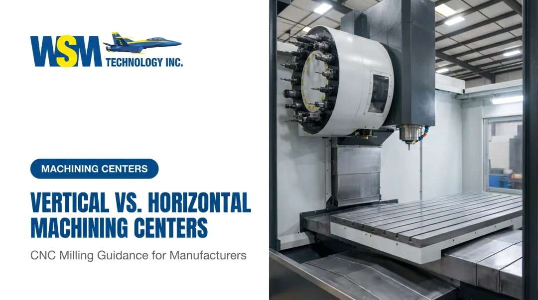 Vertical vs. Horizontal Machining Centers