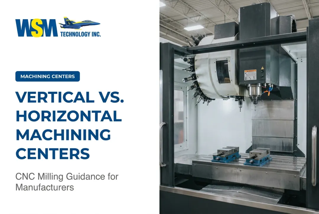 Vertical vs. Horizontal Machining Centers