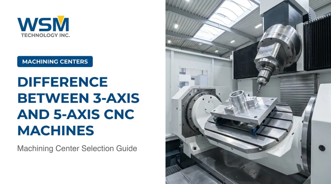 Difference Between 3-Axis and 5-Axis CNC Machines