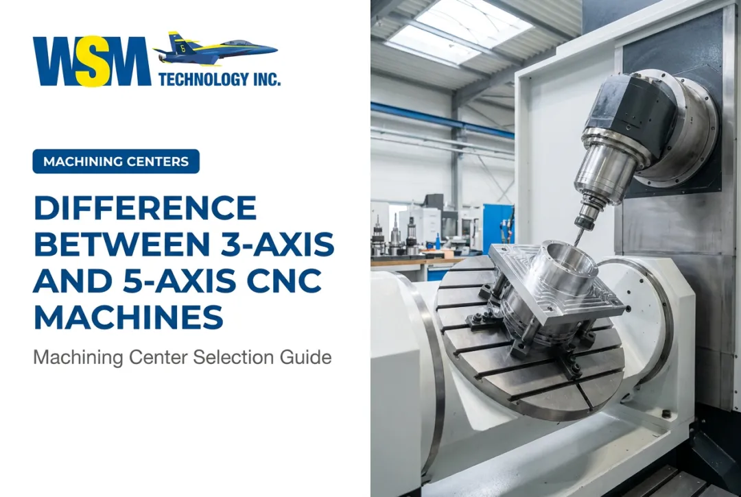 Difference Between 3-Axis and 5-Axis CNC Machines