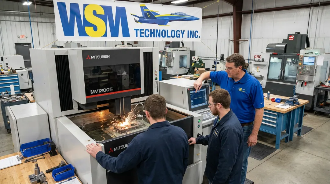 WSM Technology demonstration center Rootstown Ohio hands-on Mitsubishi EDM training
