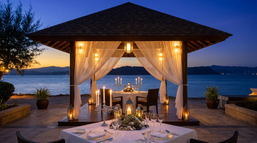 Exclusive luxury resort property buyout setup for high-end corporate incentive group